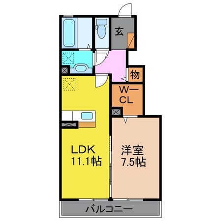 カトレアの物件間取画像